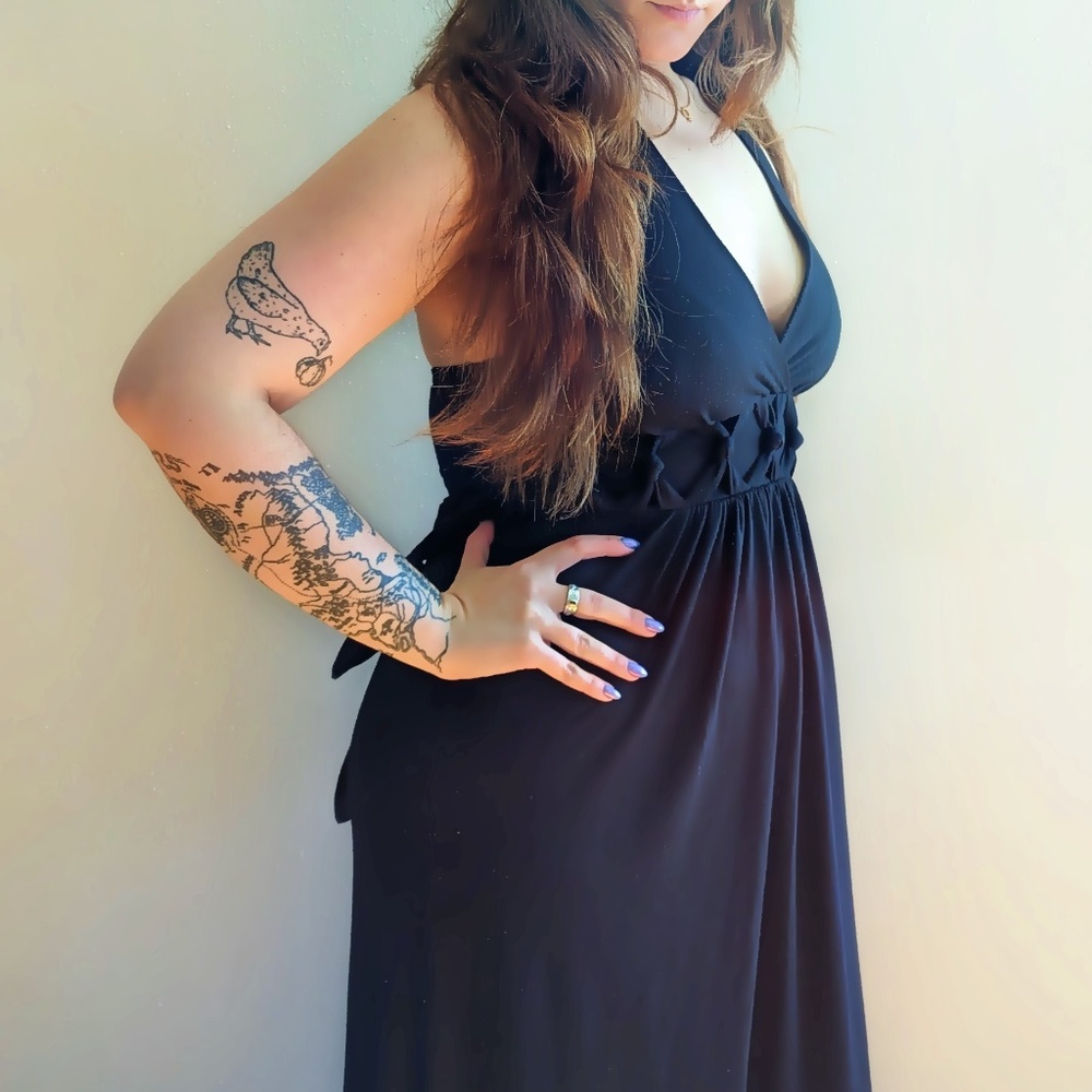 Black Summer Maxi Dress
